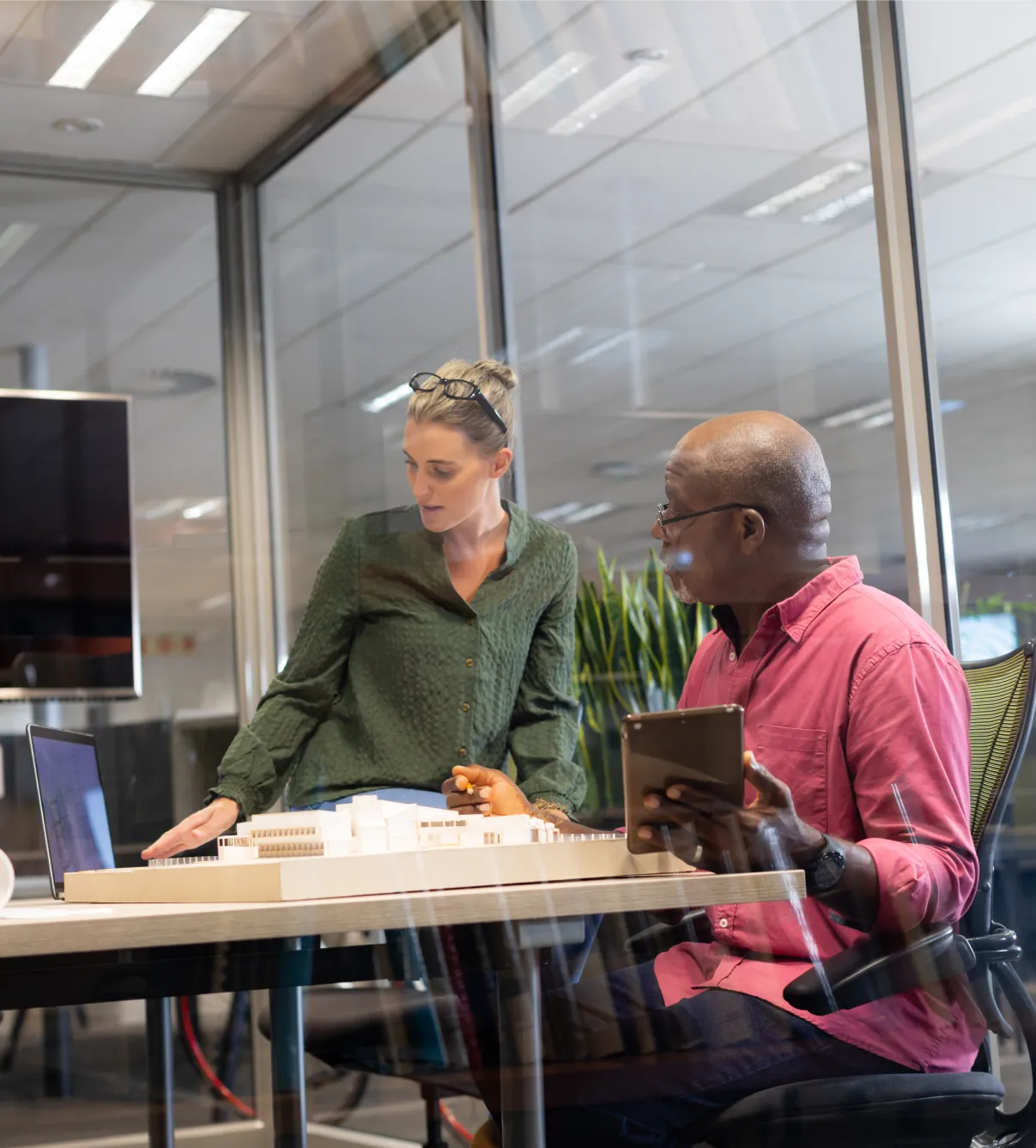 Two People In A Coaching Session